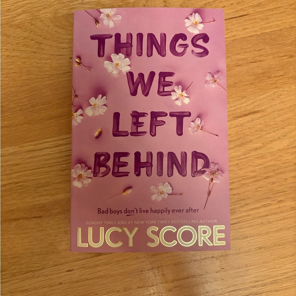 'Things We Left Behind' Book - Pink Cover